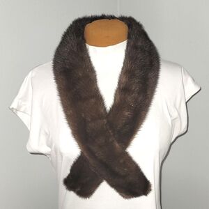 Brown mink collar - Graf's Exclusive Furs